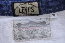 画像4: 80s イタリア製 Levi'sリーバイス ダンガリー ワークシャツ XL★ユーロ (4)