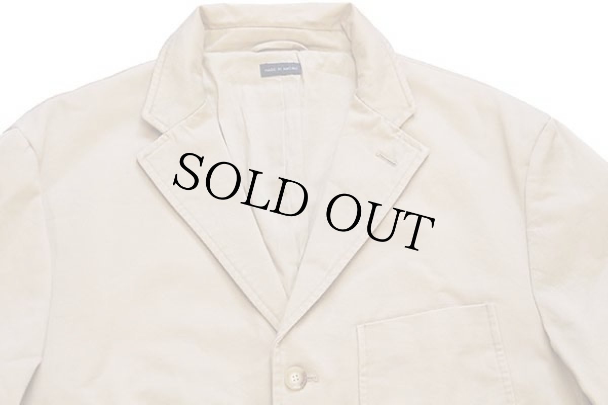 画像3: 00s ポロ ラルフローレン 3つボタン コットンツイル テーラードジャケット カーキ L★ブレザー  (3)