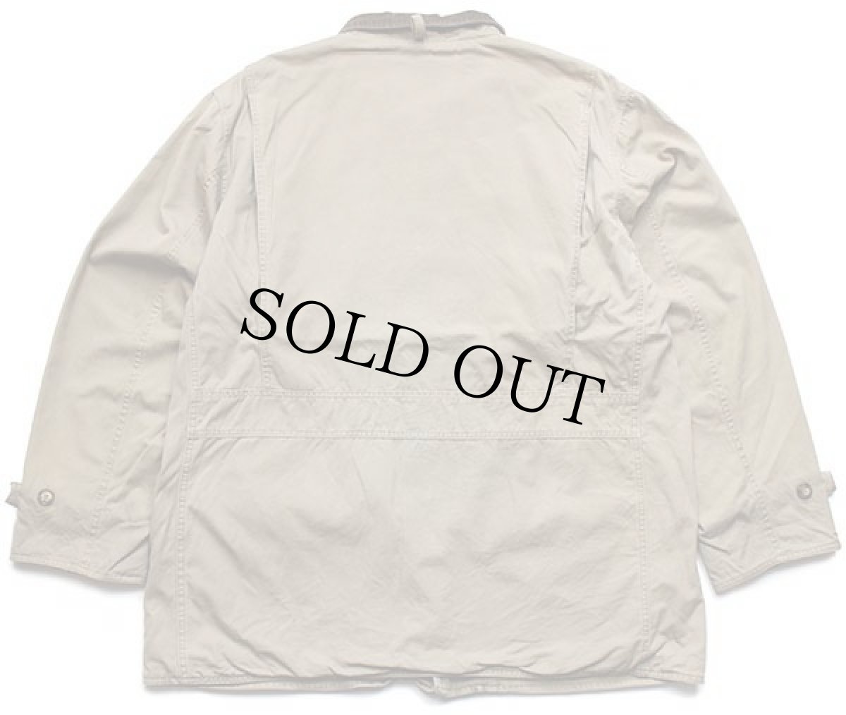 画像2: 00s AMERICAN EAGLEアメリカンイーグル タータンチェックライナー コットン キャンバス フィールドコート グレーブラウン L★ジャケット (2)