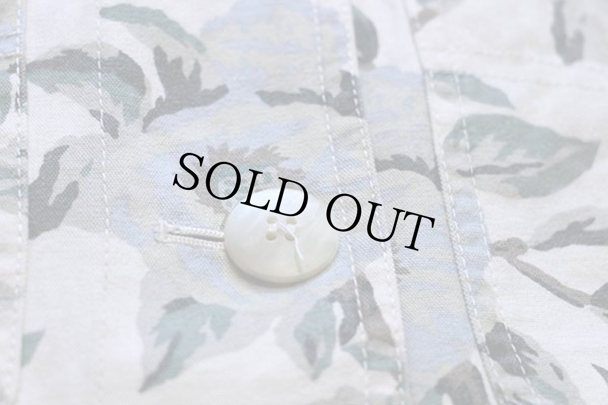 画像6: 80s EddieBauerエディーバウアー フラワー 総柄 コットン コート (6)