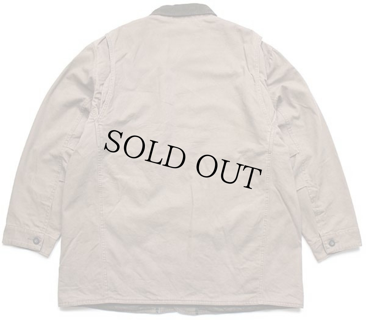 画像2: ORVISオービス キルティングライナー ダック地 フィールドコート ココア XL★ジャケット (2)