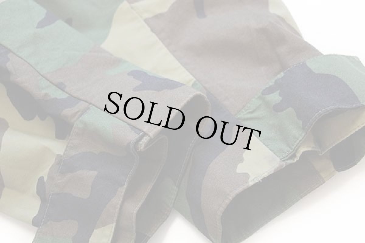 画像7: 00s BARRIER WEAR ウッドランドカモ ナイロンパーカー M-S (7)