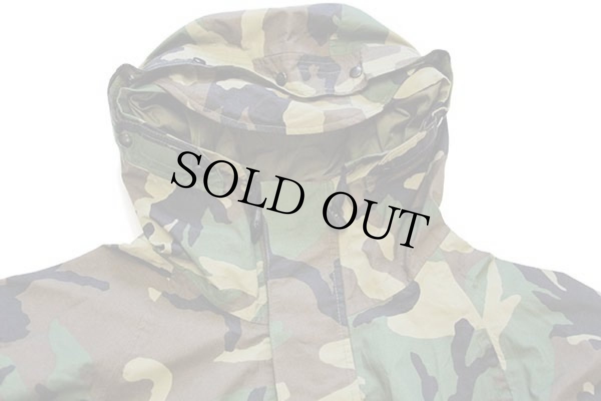 画像3: 00s BARRIER WEAR ウッドランドカモ ナイロンパーカー M-S (3)