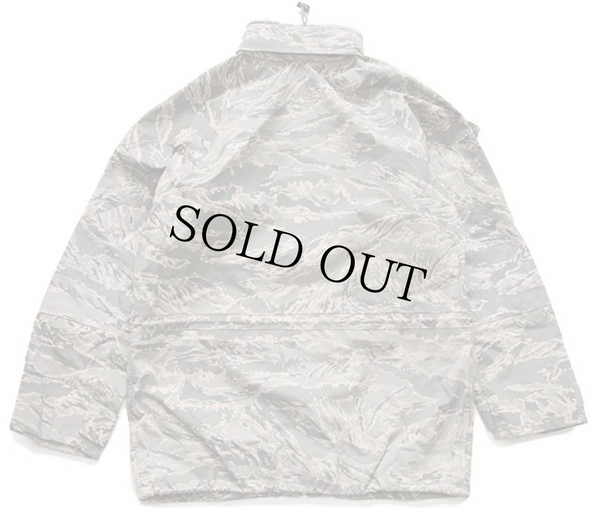 画像2: 00s 米軍 USAF APECS ABU デジタル タイガーカモ GORE-TEXゴアテックスパーカー S-R (2)