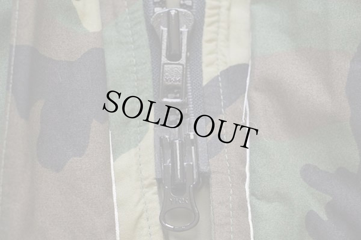 画像6: 00s BARRIER WEAR ウッドランドカモ ナイロンパーカー M-S (6)