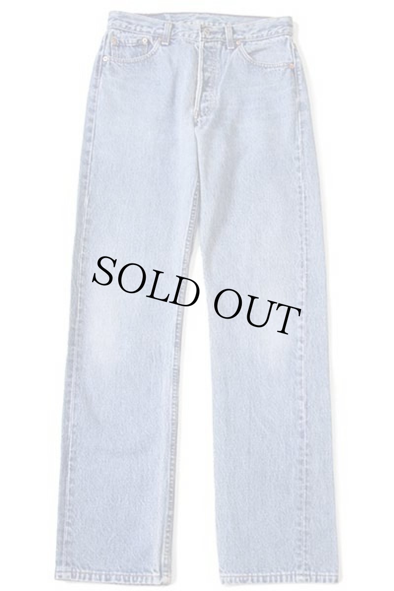 画像2: 90s USA製 Levi'sリーバイス 501 デニムパンツ w30 L32★76 (2)