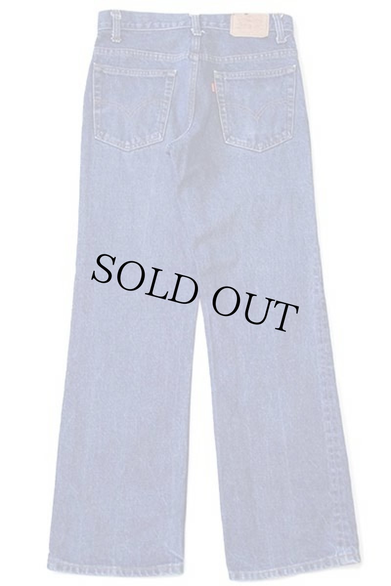 画像3: 80s USA製 Levi'sリーバイス 717 デニムパンツ w30 STUDENT★ブーツカット (3)