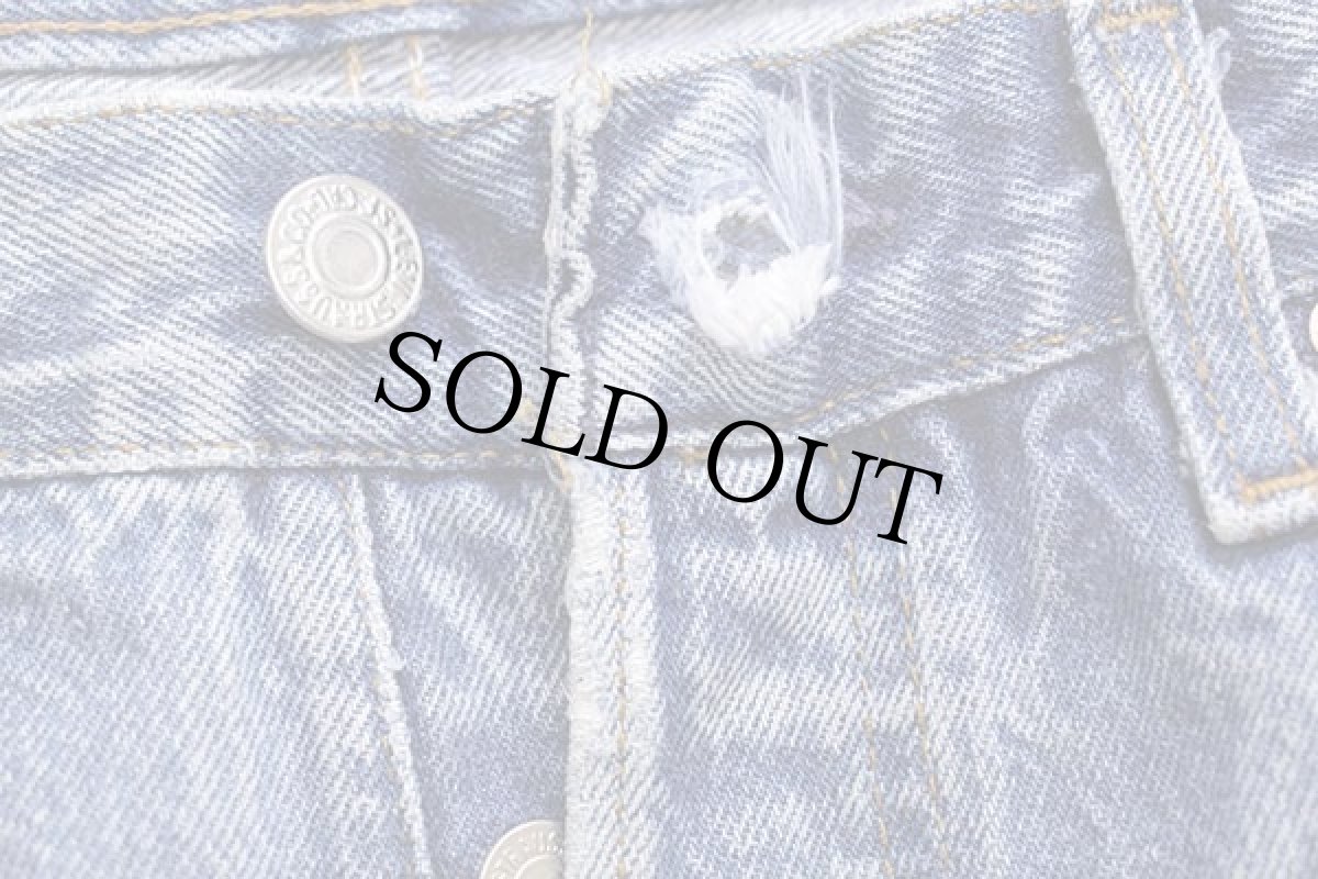 画像8: 80s USA製 Levi'sリーバイス 501 デニムパンツ w34 L32★77 (8)