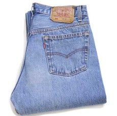 画像1: 90s USA製 Levi'sリーバイス 501 デニムパンツ w30 L32★76 (1)