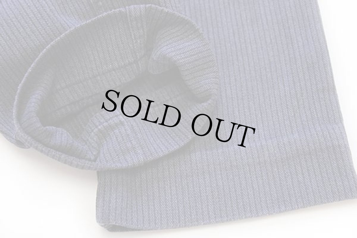 画像8: 90s Levi'sリーバイス 458 織り柄 ストライプ カラーデニムパンツ ナス紺 w31★ユーロ (8)