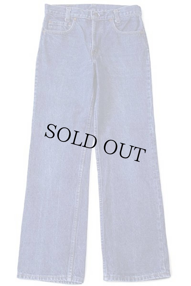 画像2: 80s USA製 Levi'sリーバイス 717 デニムパンツ w30 STUDENT★ブーツカット (2)