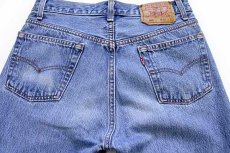 画像5: 90s USA製 Levi'sリーバイス 501 デニムパンツ w30 L32★76 (5)