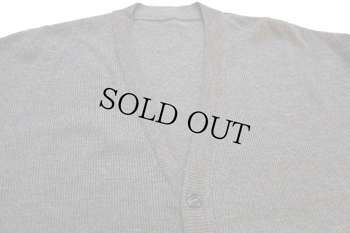 画像3: 80s イタリア製 UNKNOWN ウールニット カーディガン ミックス 52 (3)