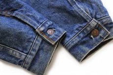 画像7: 70s USA製 Levi'sリーバイス 71205 ブランケットライナー デニムジャケット 42L★ロング (7)