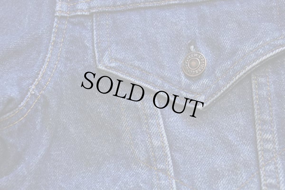 画像9: 70s USA製 Levi'sリーバイス 71205 ブランケットライナー デニムジャケット 42L★ロング (9)