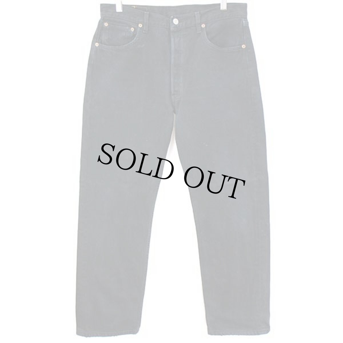 画像2: 00s ハンガリー製 Levi'sリーバイス 501 ブラック デニムパンツ w34 L30★SDP1722 ユーロ (2)