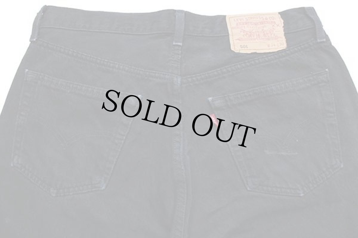 画像5: 00s ハンガリー製 Levi'sリーバイス 501 ブラック デニムパンツ w34 L30★SDP1722 ユーロ (5)