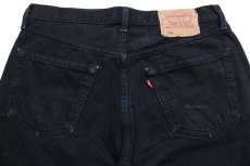 画像5: 00s ハンガリー製 Levi'sリーバイス 501 ブラック デニムパンツ w34 L30★SDP1722 ユーロ (5)