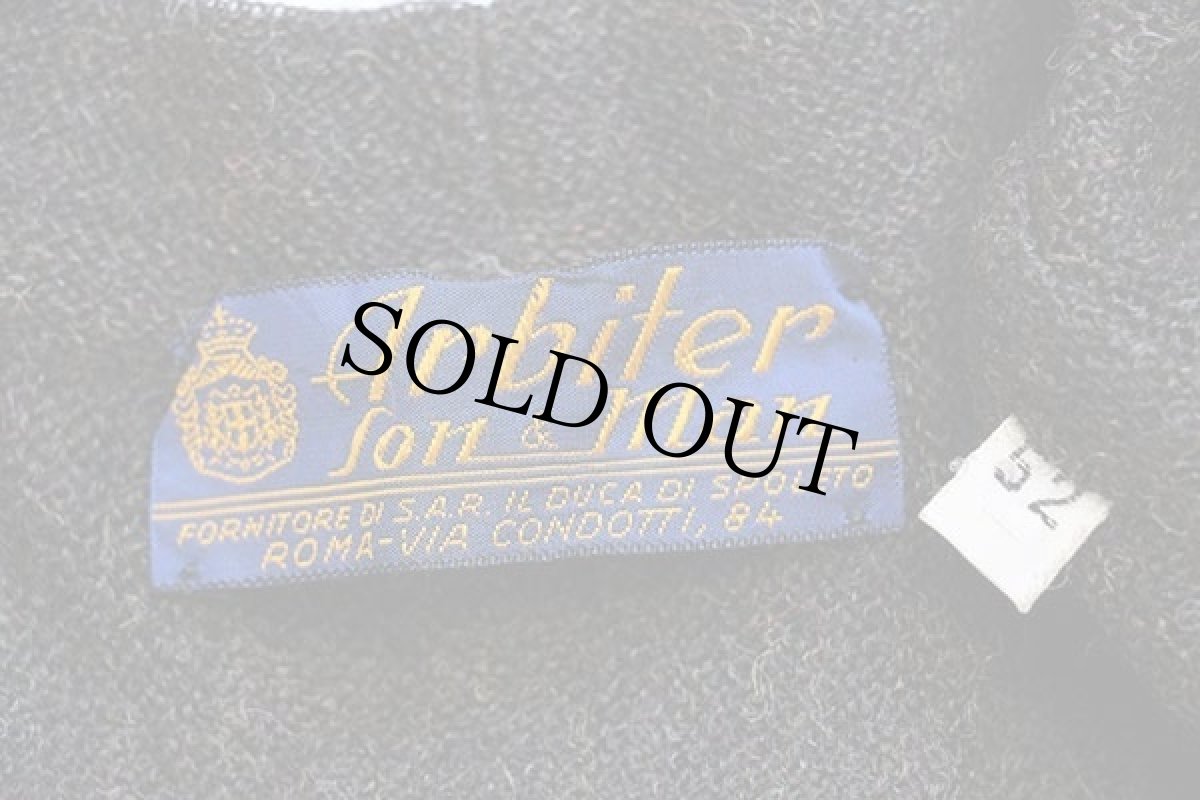 画像4: 70s Arbiter Son&Man パール編み アルパカニット カーディガン 焦げ茶 ミックス 52 (4)