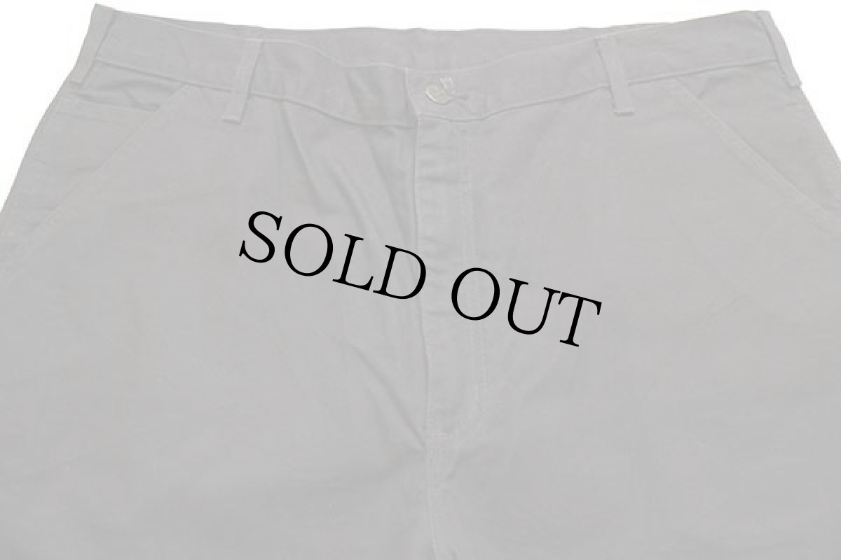 画像4: デッドストック★00s carharttカーハート ダック地 ペインターパンツ 焦げ茶 w40 L32 (4)