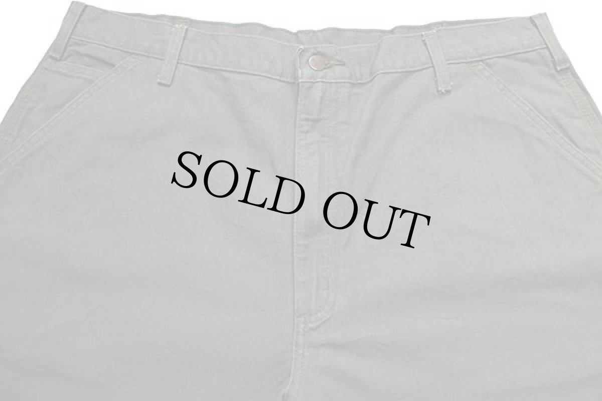 画像4: 未使用★メキシコ製 carharttカーハート ダック地 ペインターパンツ モスグリーン w42 L30 (4)