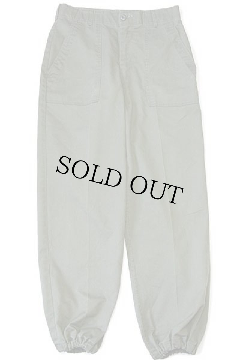 画像2: 70s 米軍 U.S.ARMY ユーティリティ ベイカーパンツ カスタム オリーブグリーン w30 (2)