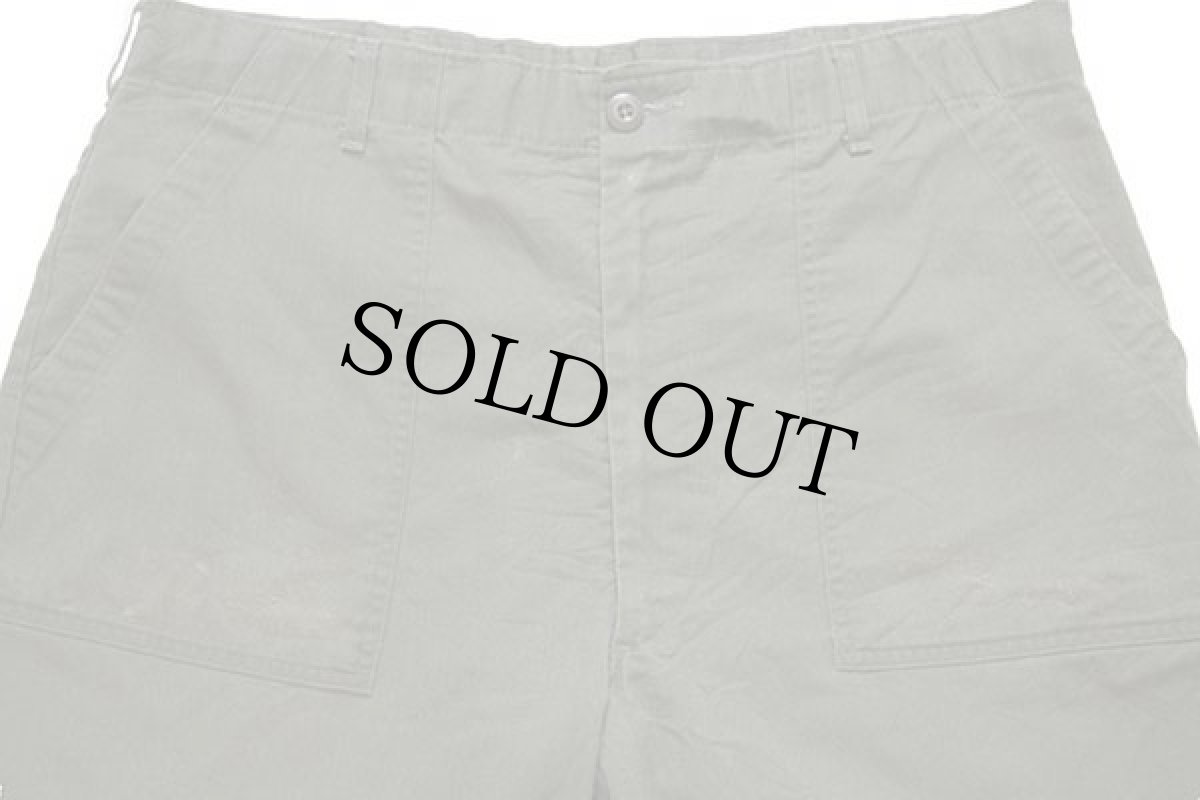 画像4: 70s 米軍 U.S.ARMY ユーティリティ ベイカーパンツ オリーブグリーン w38 (4)