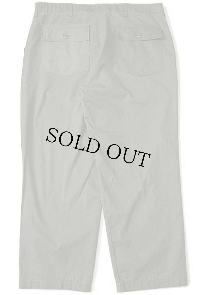 画像3: 70s 米軍 U.S.ARMY ユーティリティ ベイカーパンツ オリーブグリーン w38 (3)