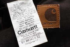 画像6: デッドストック★00s carharttカーハート ダック地 ペインターパンツ 焦げ茶 w40 L32 (6)