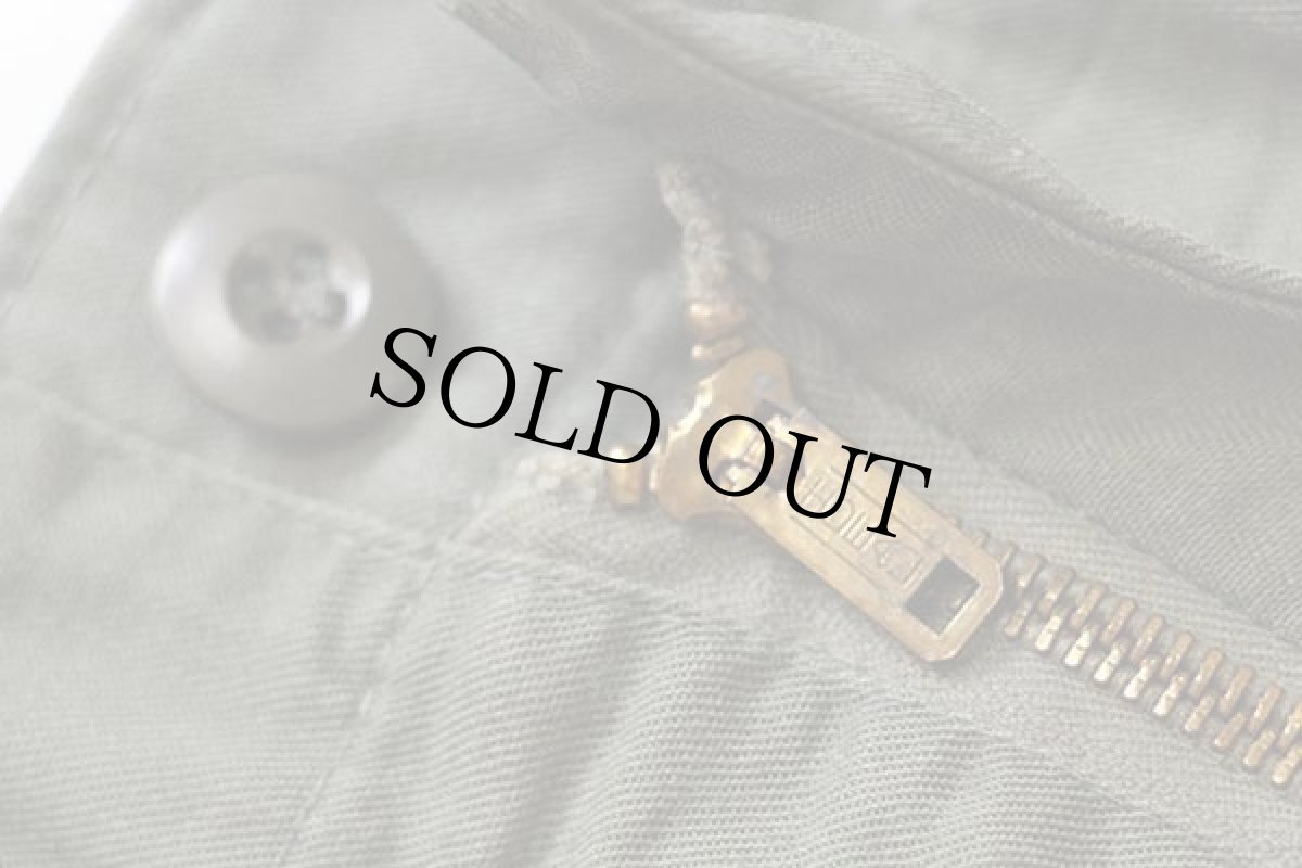 画像7: 70s 米軍 U.S.ARMY ユーティリティ ベイカーパンツ オリーブグリーン w38 (7)