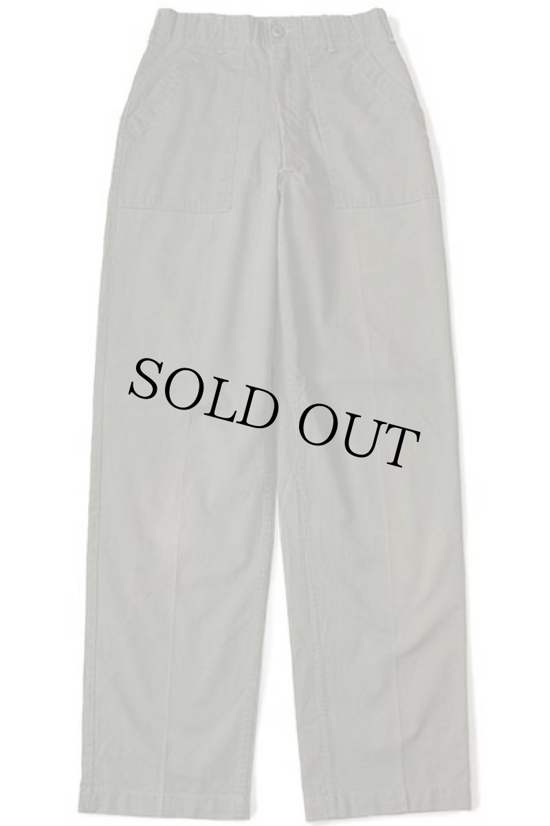 画像2: 70s 米軍 U.S.ARMY ユーティリティ ベイカーパンツ オリーブグリーン w30 L33 (2)