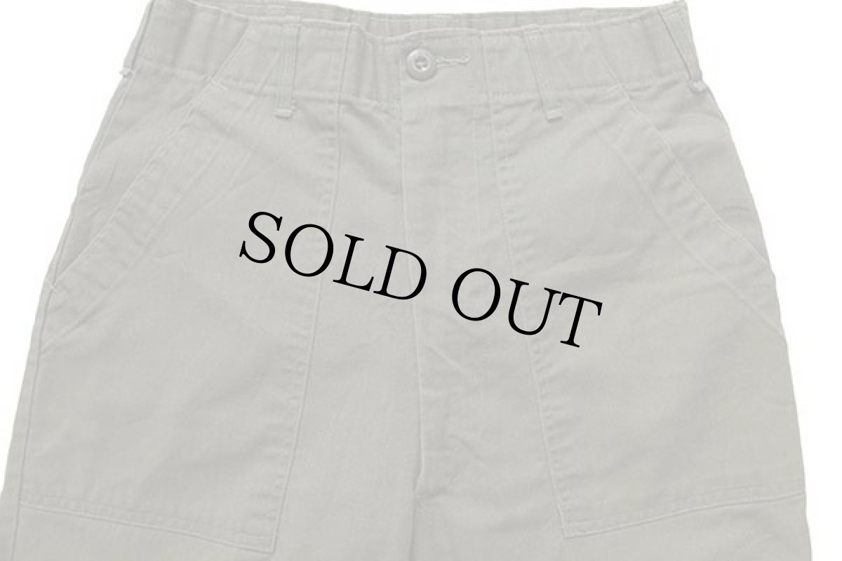 画像4: 70s 米軍 U.S.ARMY ユーティリティ ベイカーパンツ オリーブグリーン w30 L33 (4)