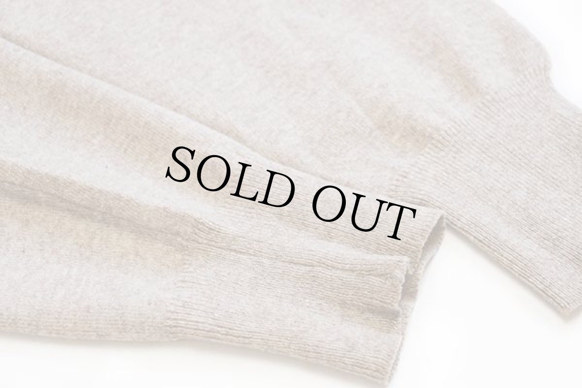 画像6: 80s イタリア製 CLAUDIO パネル切り替え ラムウールニット セーター 6 (6)