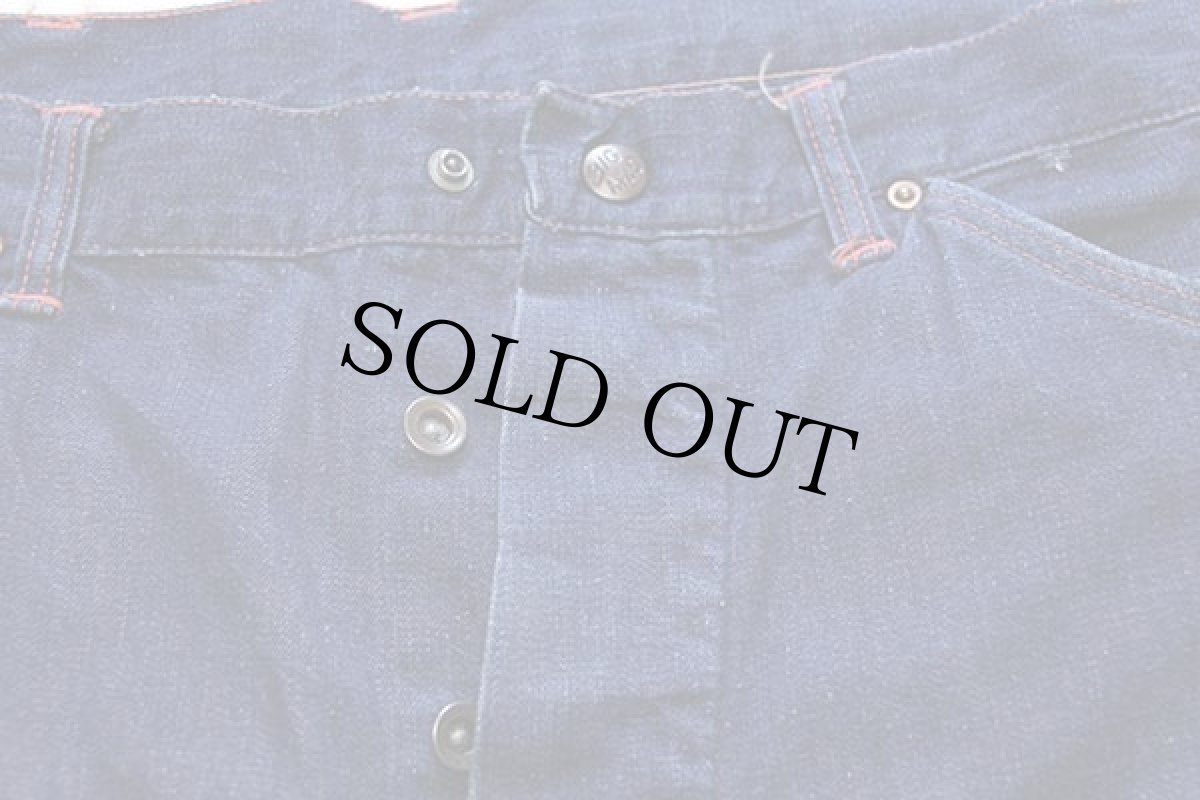 画像6: 50s BIGMACビッグマック インディゴ デニム ペインターパンツ w34 (6)