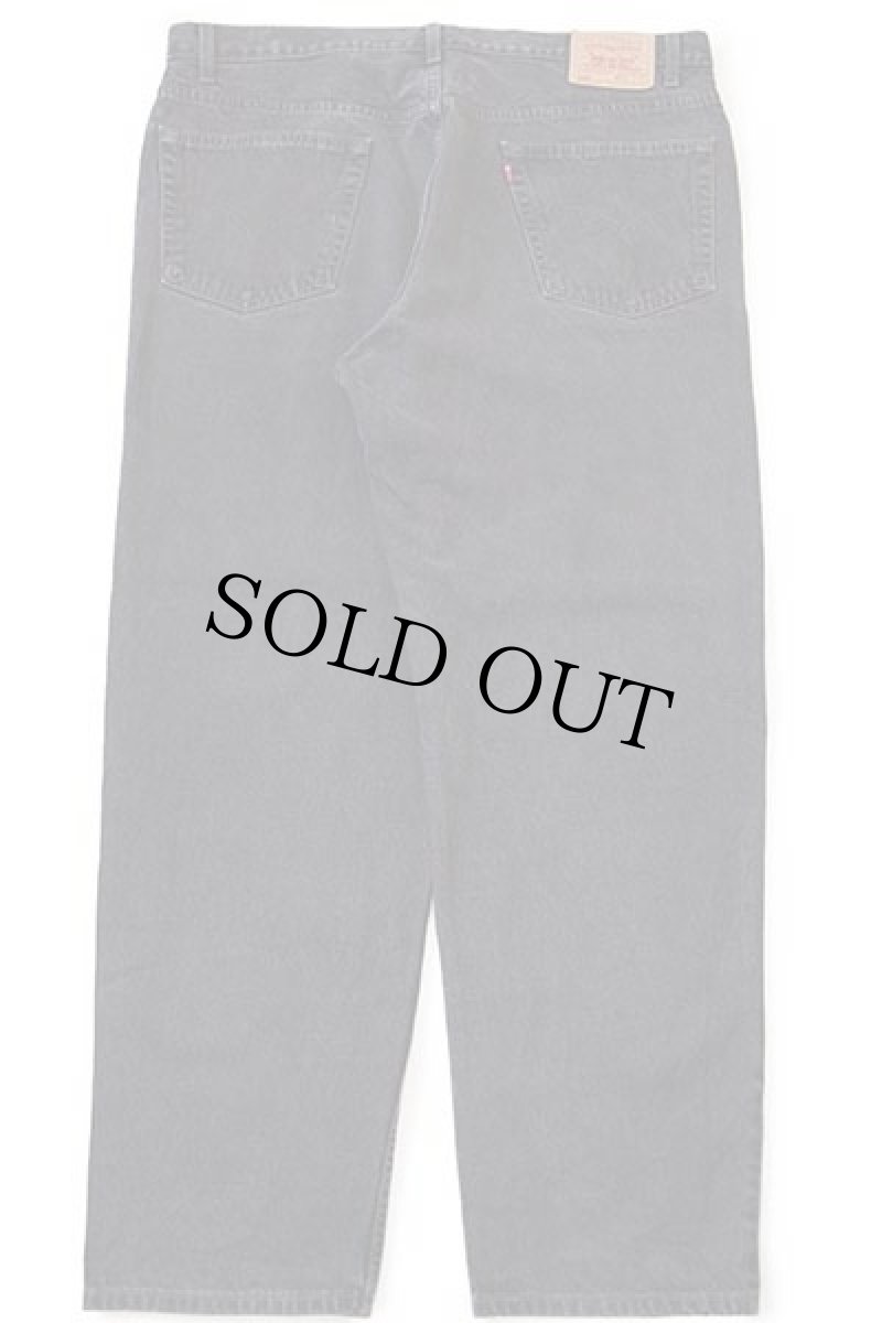 画像3: 90s カナダ製 Levi'sリーバイス 550 ブラック デニムパンツ w42 L32★160 (3)
