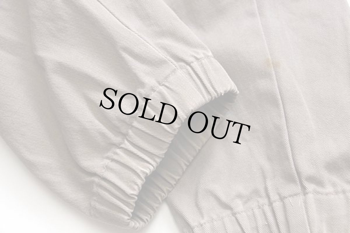 画像6: 80s ラルフローレン ワンポイント チンスト付き コットンジャケット グレーブラウン S (6)