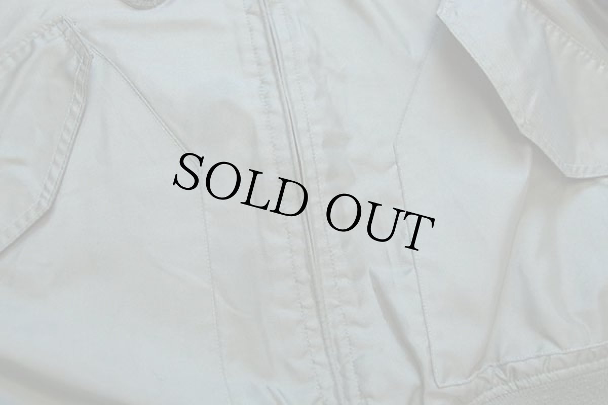 画像7: 00s 米軍 USAF CWU-36/P アラミド フライトジャケット セージグリーン L (7)