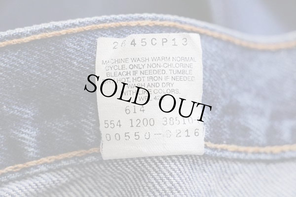 画像7: 00s USA製 Levi'sリーバイス 550 デニムパンツ w38 L30 (7)