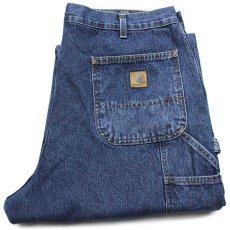 画像1: メキシコ製 carharttカーハート デニム ペインターパンツ w38 L32 (1)