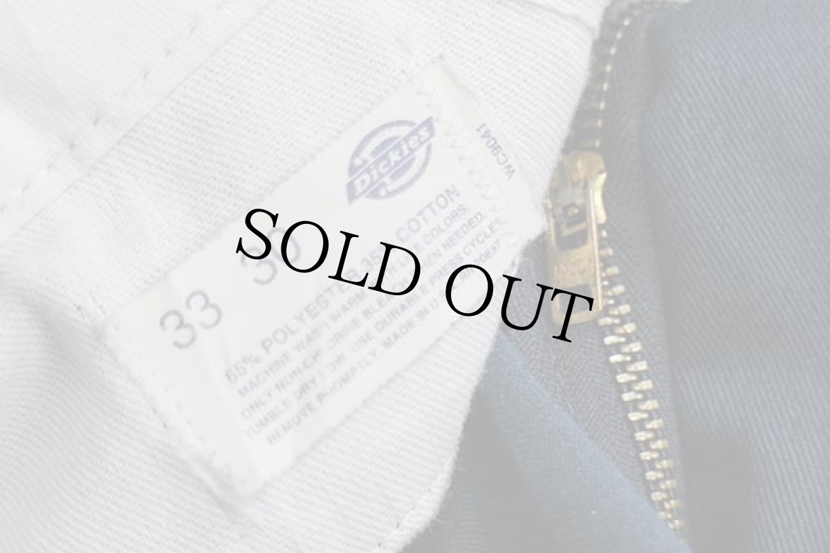 画像6: 80s USA製 Dickiesディッキーズ 874 ワークパンツ 紺 W33 L30 (6)