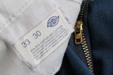 画像6: 80s USA製 Dickiesディッキーズ 874 ワークパンツ 紺 w33 L30 (6)