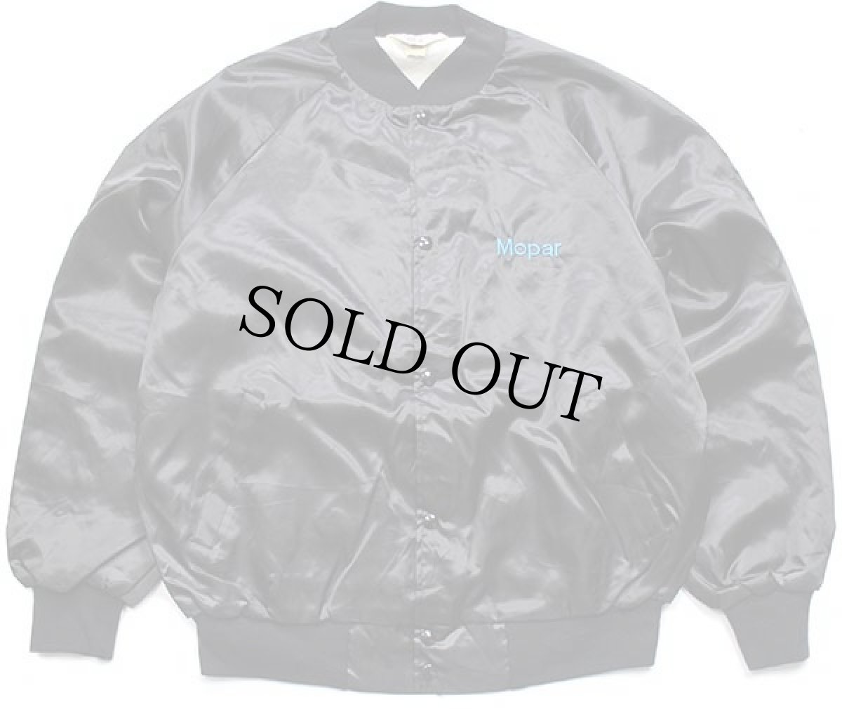 画像2: 80s USA製 WestArk BIG BOYS TOYS Mopar 刺繍 ナイロンジャケット 黒 XL (2)