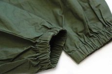 画像8: 90s IZOD コットンポプリン ファイヤーマン パーカー オリーブグリーン★ジャケット (8)