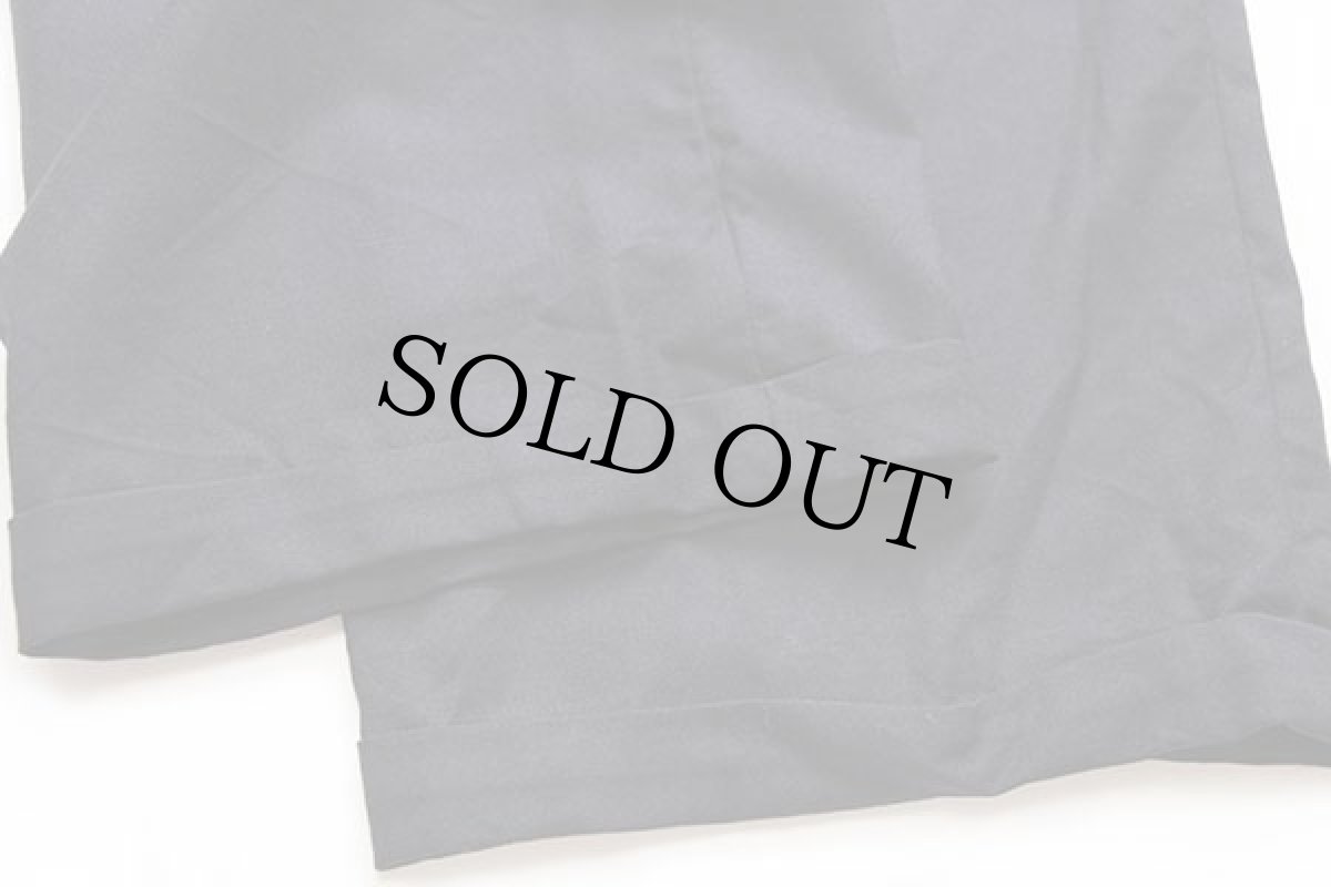 画像7: 80s フランス製 CHEMISE LACOSTE ラコステ ツータック スラックス ウールパンツ 濃紺 46 (7)