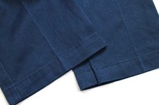 画像7: 80s USA製 Dickiesディッキーズ 874 ワークパンツ 紺 w33 L30 (7)