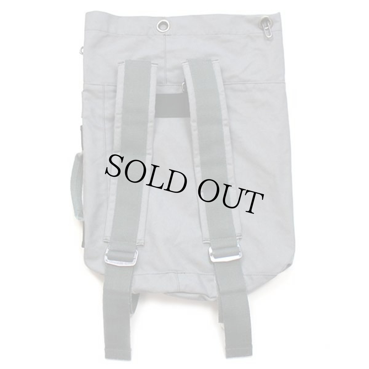 画像3: EASTPAKイーストパック アナーキー ロゴ 2WAY ナイロン ダッフルバッグ バックパック グリーングレー (3)