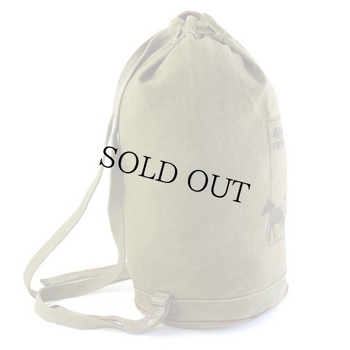 画像3: Levi'sリーバイス U.S.MAIL バケツ型 コットン キャンバス ショルダーバッグ オリーブ (3)