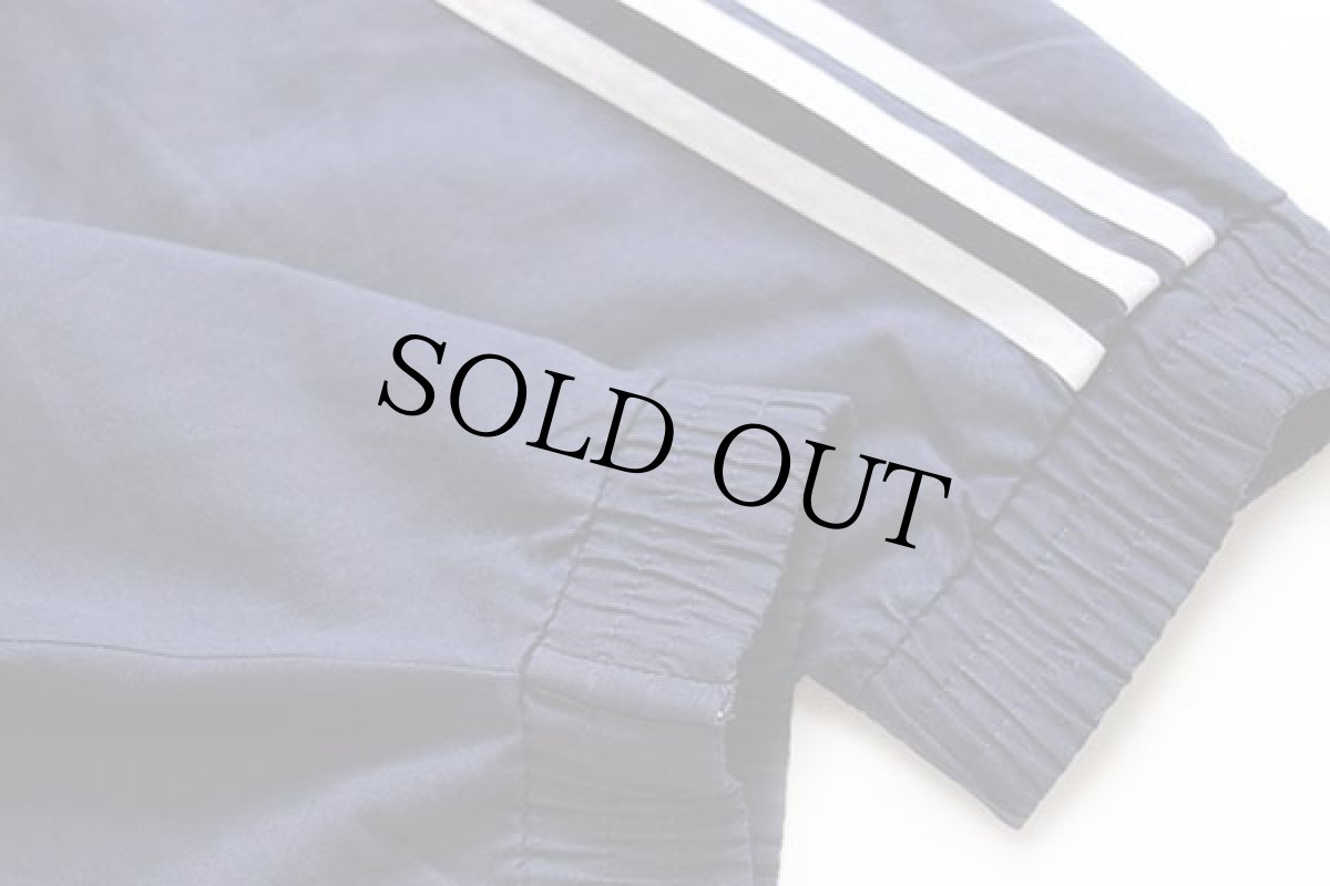 画像6: 90s adidasアディダス トレフォイル ロゴ刺繍 ジャケット 紺×白 M (6)