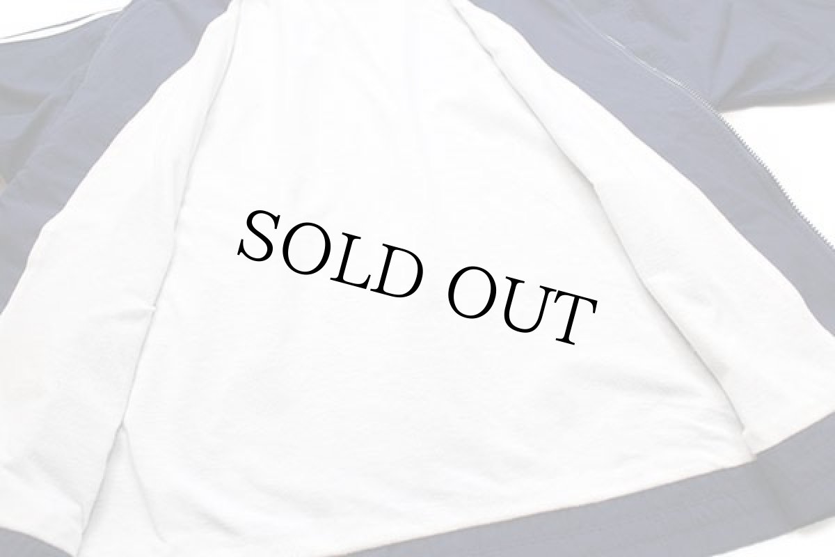 画像5: 90s adidasアディダス トレフォイル ロゴ刺繍 ジャケット 紺×白 M (5)