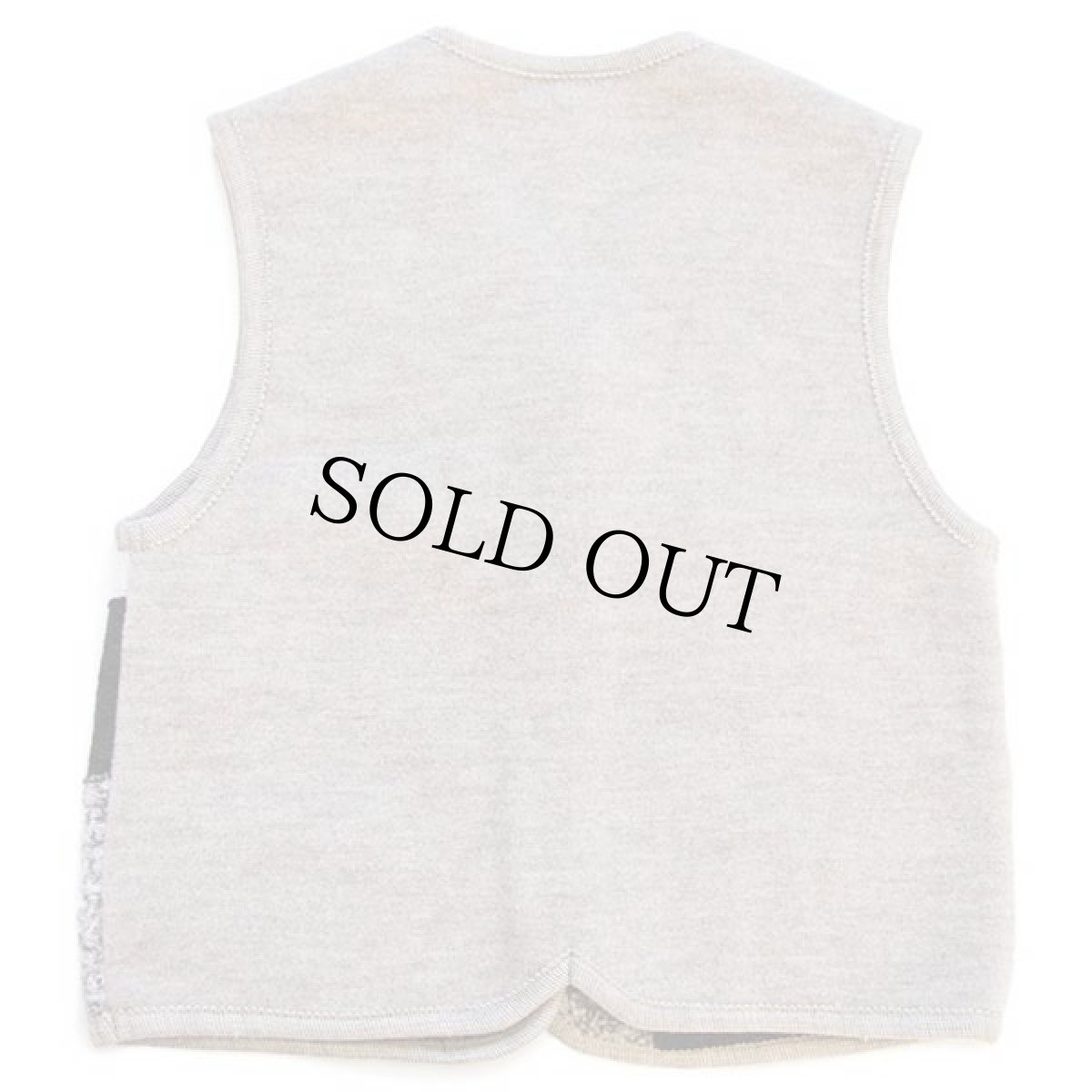 画像2: オーストリア製 GIESSWEIN ホース アート チロリアン パイル×ボイルドウール ベスト 38 (2)